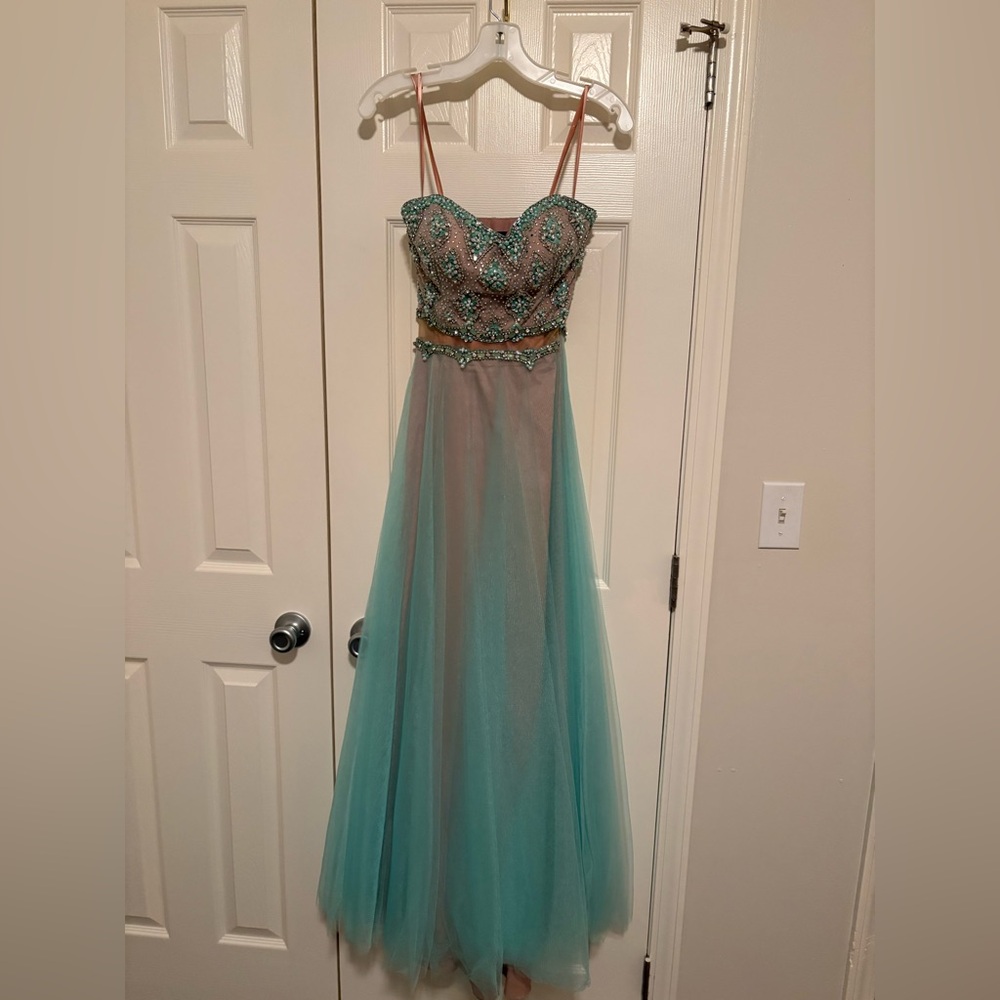 Terani Couture Glamour Gown with Beaded Details